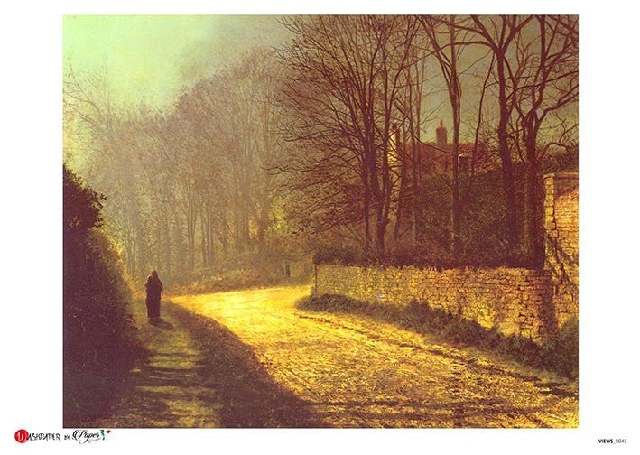 Rice Paper Decoupage - A5 - Views 0047 - 1 - Paper Designs - Tidformera