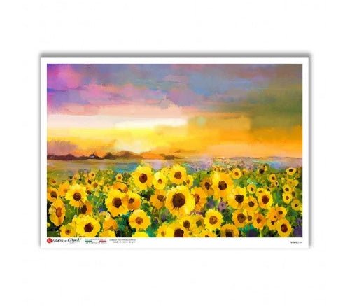 Rice Paper Decoupage - A5 - Views 0169 - 1 - Paper Designs - Tidformera