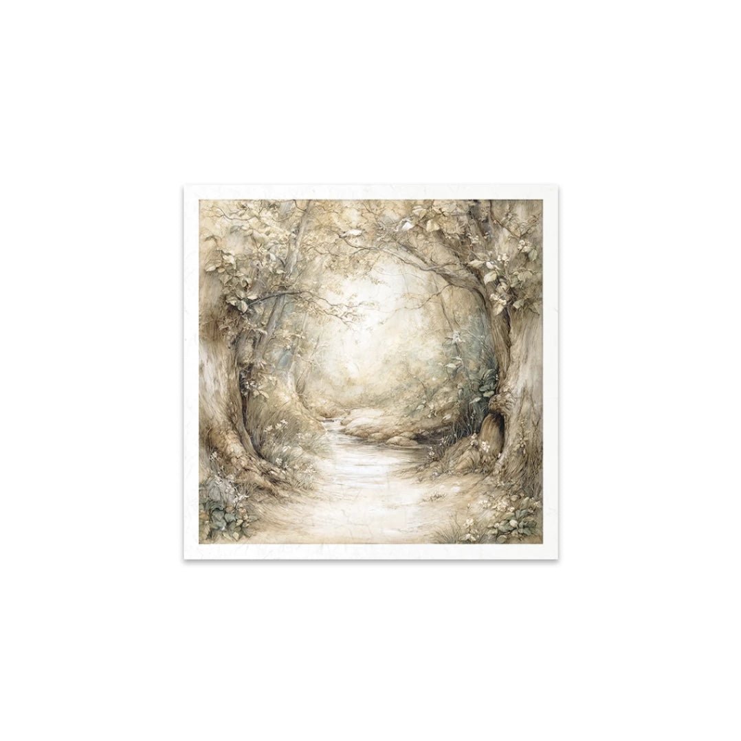 Rice paper Set - 15 x 15 - Spring Days - 4 - ITD Collection - Tidformera