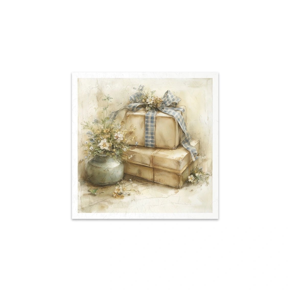 Rice paper Set - 15 x 15 - Spring Impressions - 2 - ITD Collection - Tidformera