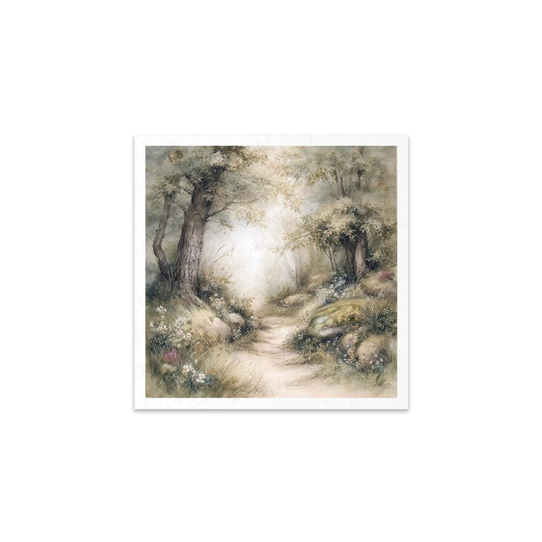 Rice paper Set - 15 x 15 - Spring Journey - 3 - ITD Collection - Tidformera