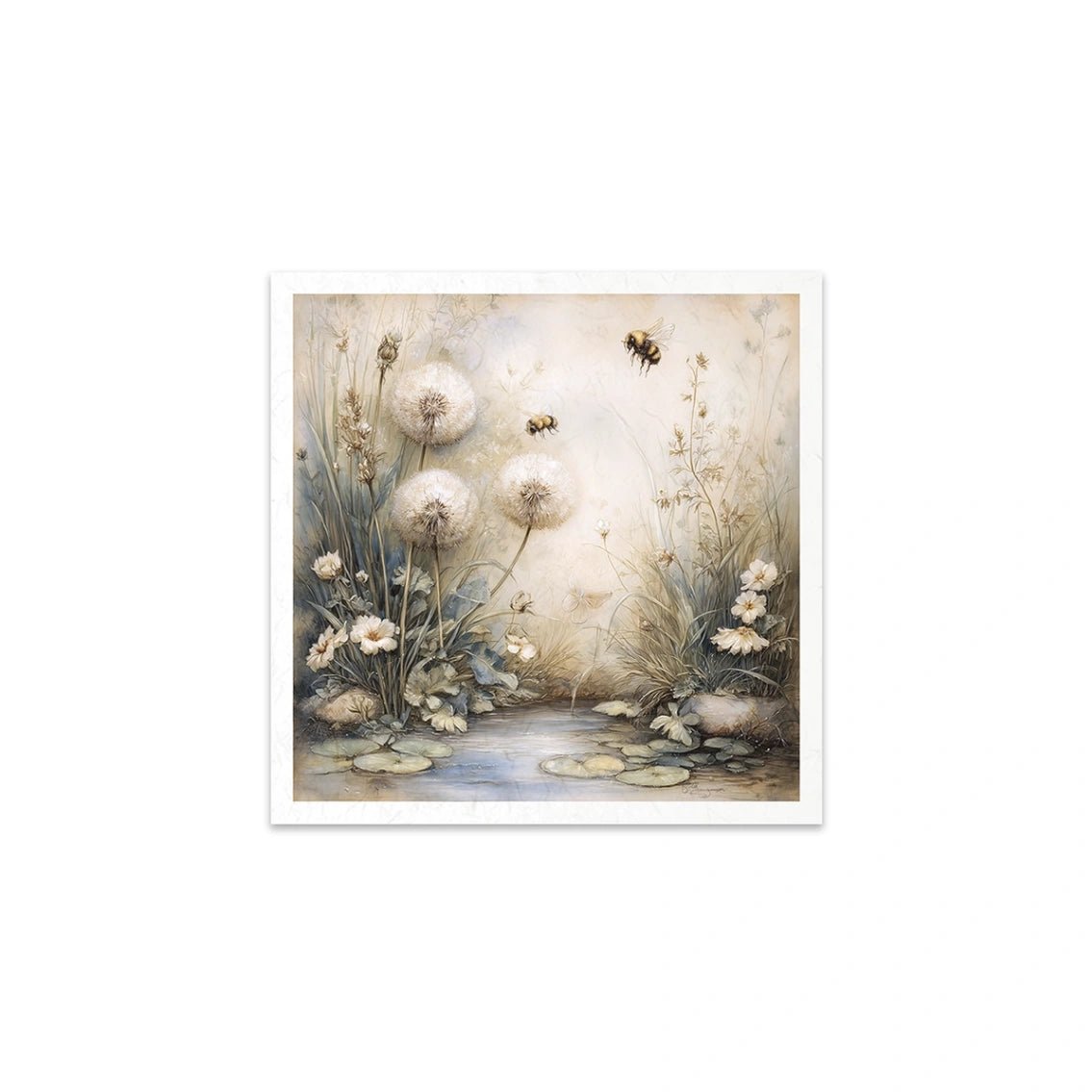 Rice paper Set - 15 x 15 - Spring Journey - 6 - ITD Collection - Tidformera