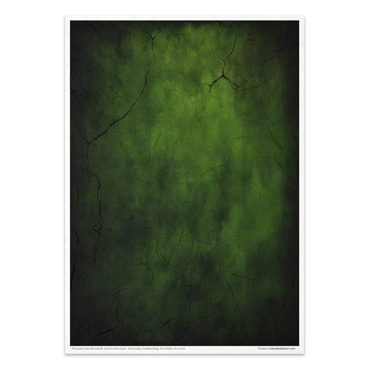 Rice paper set - A4 - Black & color - 14 - ITD Collection - Tidformera