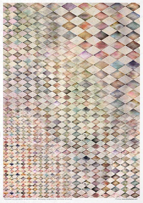 Rice paper set - A4 - Carnival - 3 - ITD Collection - Tidformera