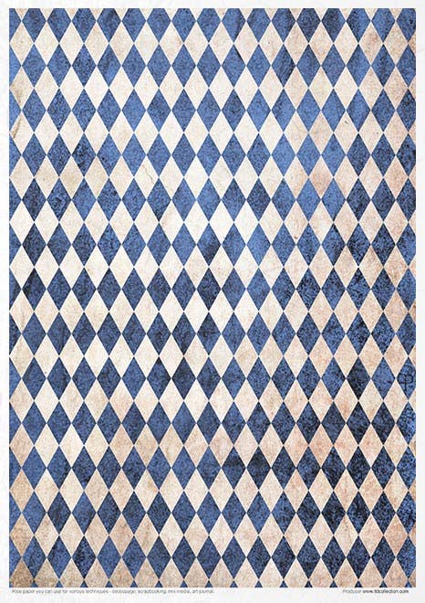 Rice paper set - A4 - Carnival - 12 - ITD Collection - Tidformera