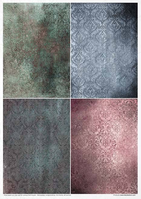 Rice paper set - A4 - Secrets 2 - Gothic Stories - 11 - ITD Collection - Tidformera