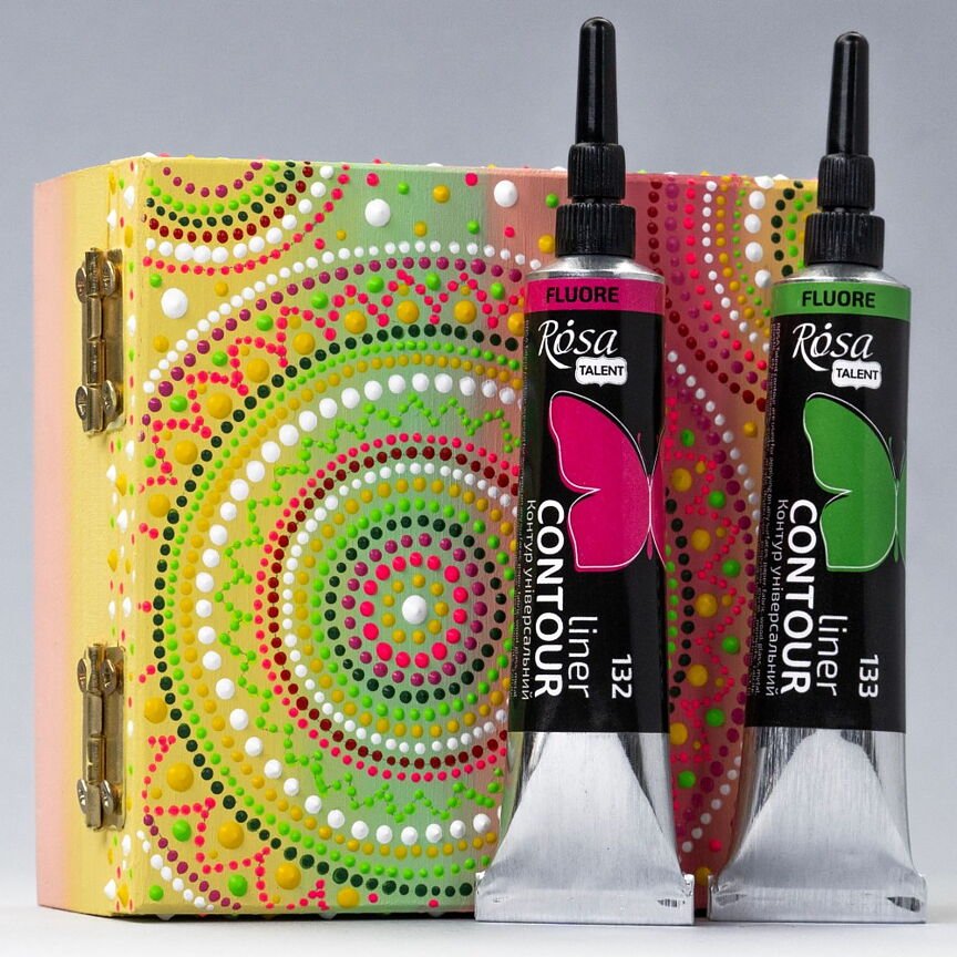 ROSA Talent Liner Contour 20 ml - Fluorescent Yellow 130 - 2 - ROSA - Tidformera