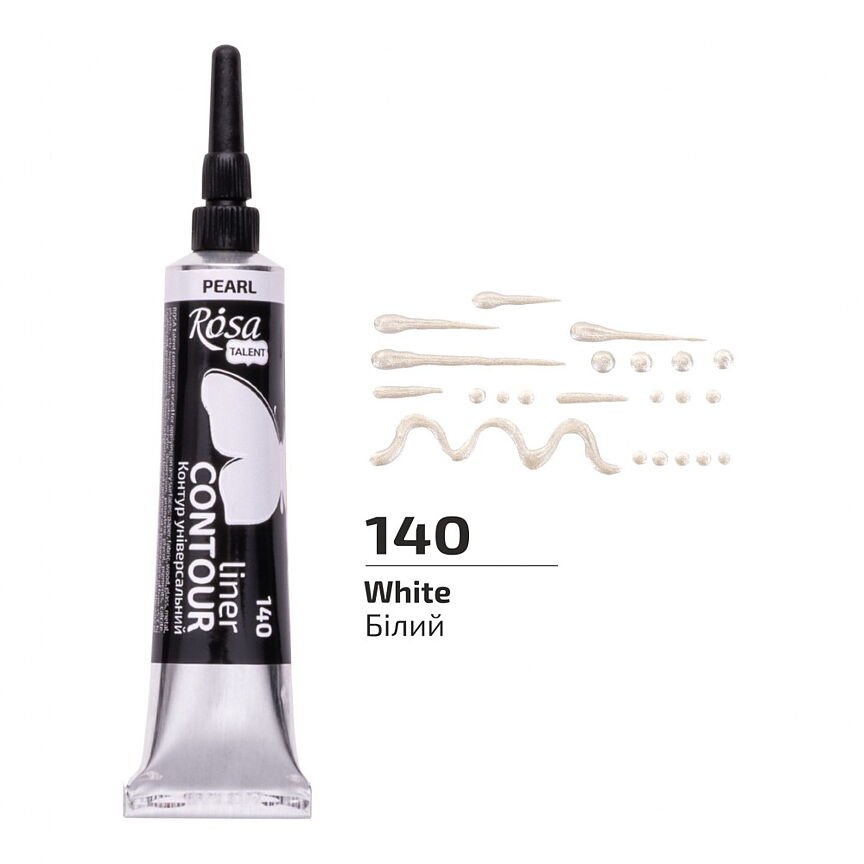 ROSA Talent Liner Contour 20 ml - White Pearl 140 - 1 - ROSA - Tidformera