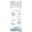 Rub - on - Dewdrops - Snowflakes - 1 - Stamperia - Tidformera