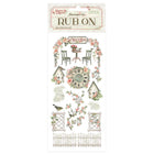 Rub - on - House of Roses - Elements - 1 - Stamperia - Tidformera