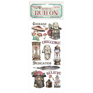 Rub - on - Master of Magic - Belive - 1 - Stamperia - Tidformera