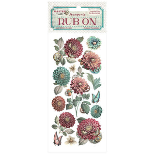 Rub - on - Master of Magic - Flower - 1 - Stamperia - Tidformera