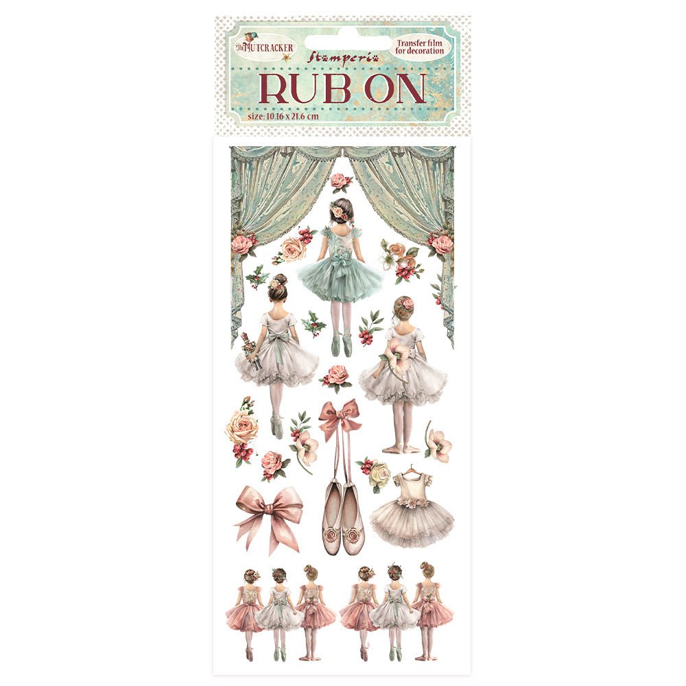 Rub - on The Nutcracker - Ballet - 1 - Stamperia - Tidformera