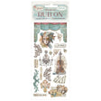 Rub - on - Venice City of Art - Masks - 1 - Stamperia - Tidformera