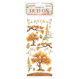 Rub - on - Whispering Woods - Oak - 1 - Stamperia - Tidformera