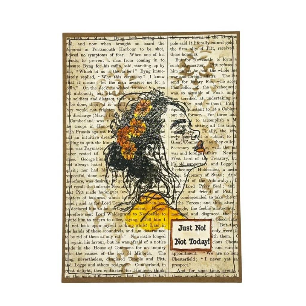 Rubber Stamps - Florence A6 - 4 - IndigoBlu - Tidformera