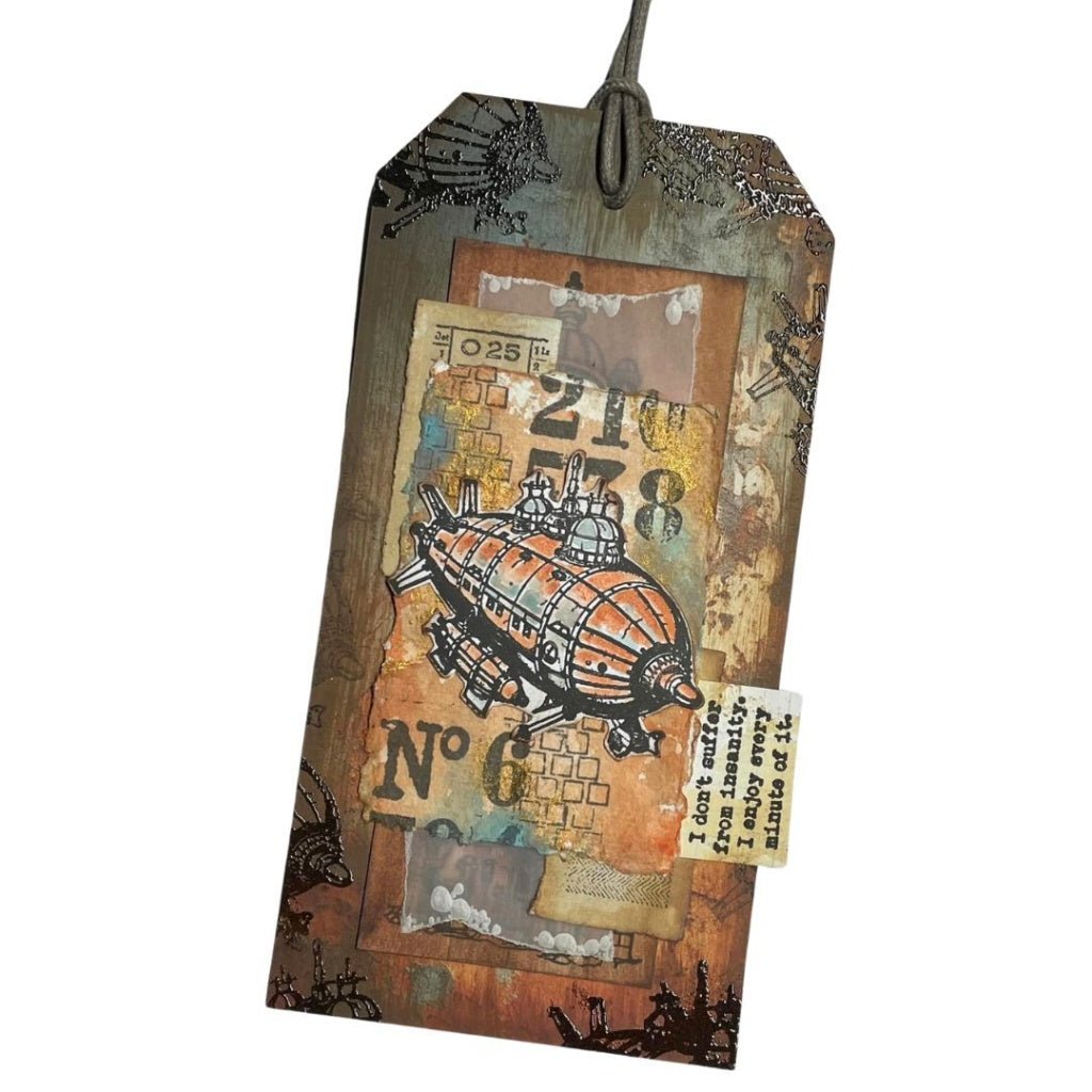 Rubber Stamps - Insanity A6 - 4 - IndigoBlu - Tidformera