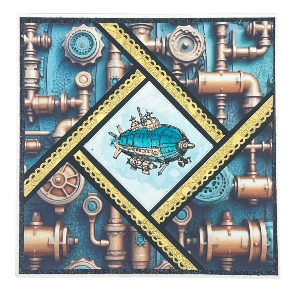 Rubber Stamps - Insanity A6 - 6 - IndigoBlu - Tidformera