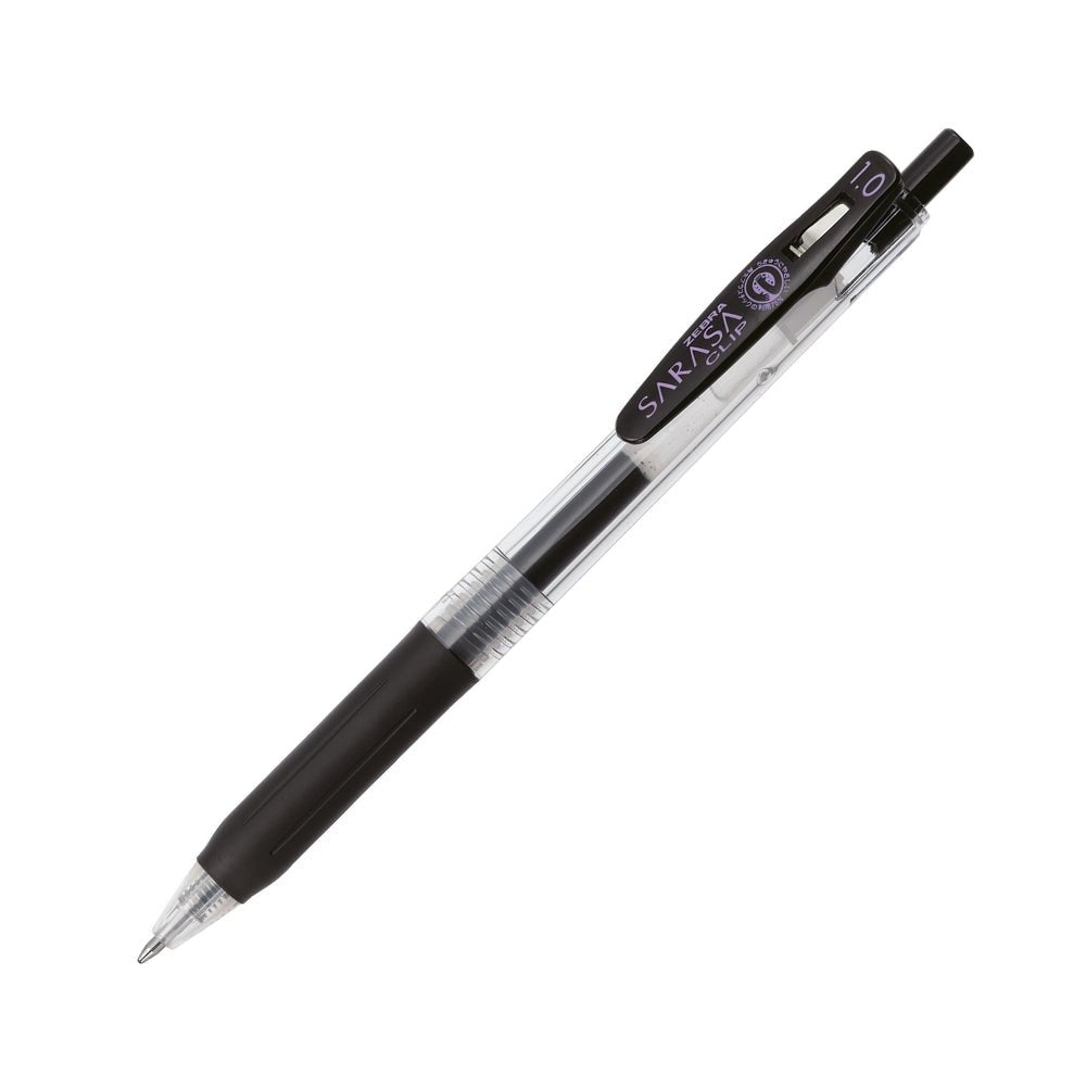 Sarasa Clip 1,0 Gelpenna - Black - 1 - Zebra - Tidformera