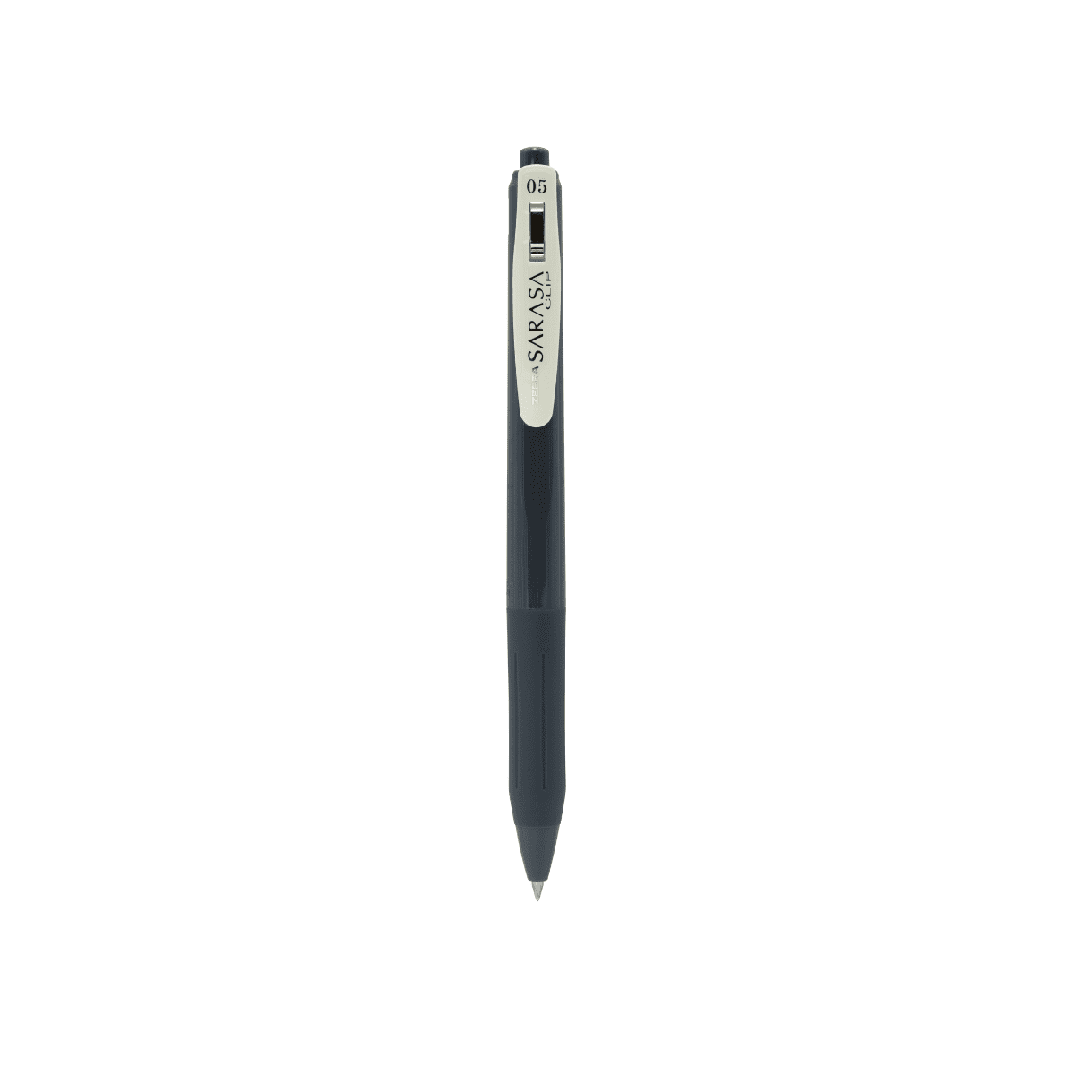 Sarasa Clip Vintage Gelpenna 0.5 mm - Dark grey från Zebra. En gråblå kulspetspenna  - Tidformera