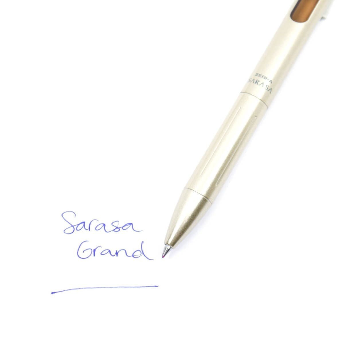 Sarasa Grand Gelpenna - Gold - 4 - Zebra - Tidformera