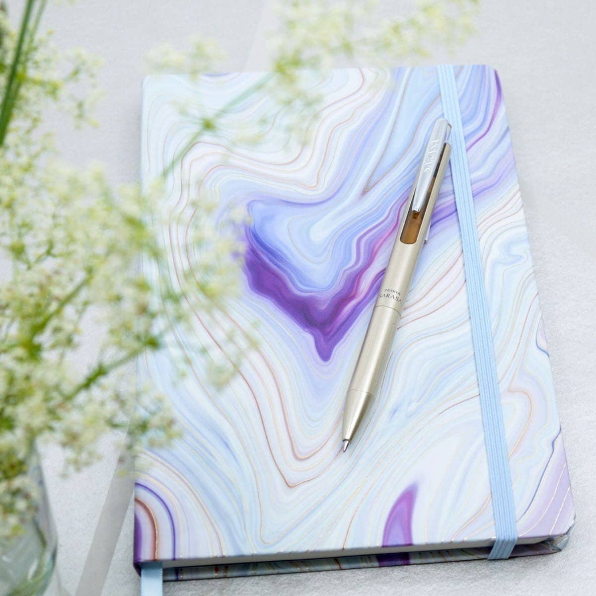 Sarasa Grand Gelpenna - Gold - 3 - Zebra - Tidformera