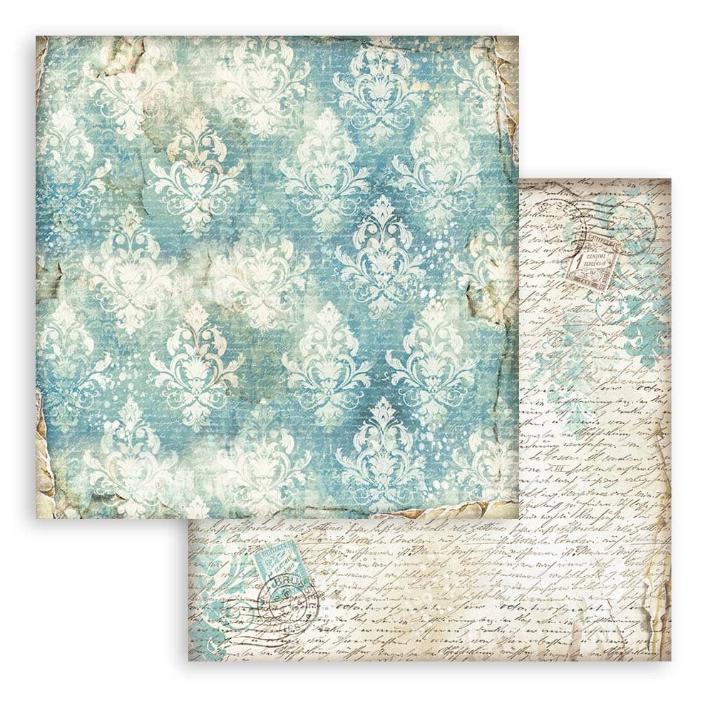 Scrapbookingpapper - Alterego - Backgrounds - 11 - Stamperia - Tidformera