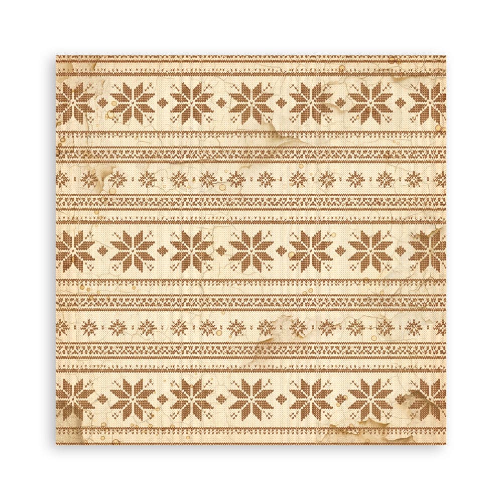Scrapbookingpapper - Backgrounds - Silent Night - 11 - Stamperia - Tidformera
