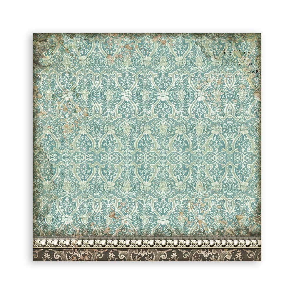 Scrapbookingpapper - Backgrounds - Sir Vagabond Aviator - 18 - Stamperia - Tidformera