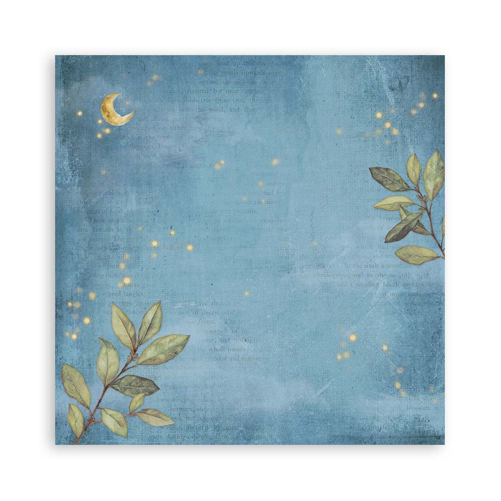 Scrapbookingpapper - Hidden Grove - Maxi Pad - 17 - Stamperia - Tidformera