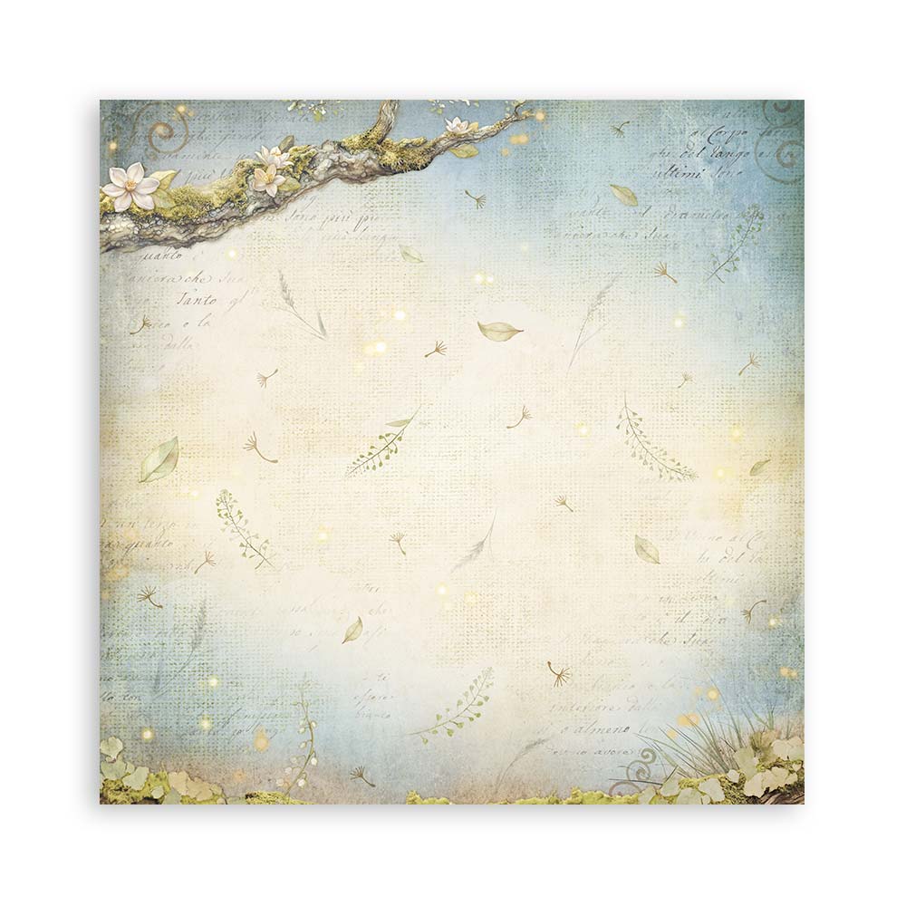 Scrapbookingpapper - Hidden Grove - Maxi Pad - 13 - Stamperia - Tidformera