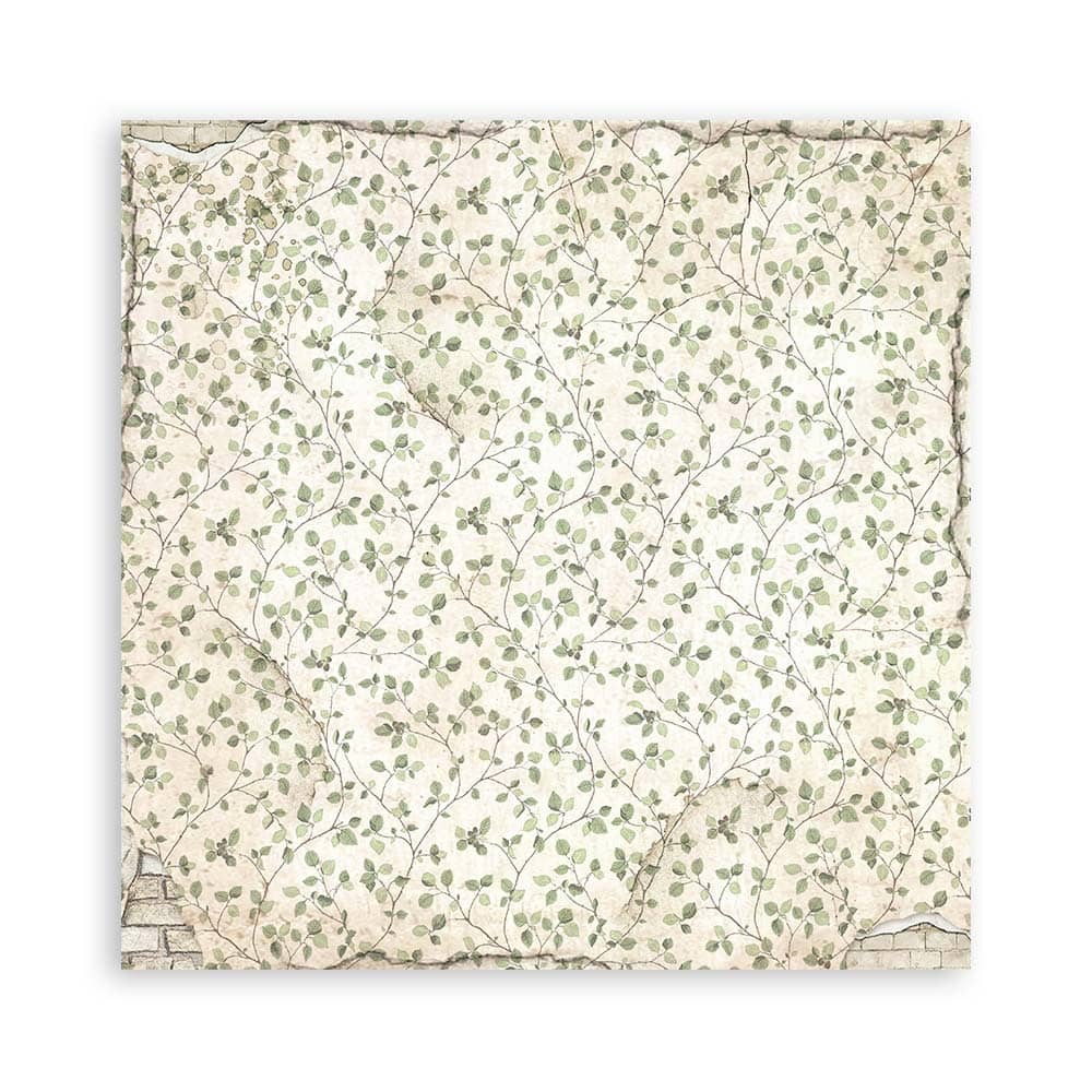 Scrapbookingpapper - House of Roses - Maxi Pad - 21 - Stamperia - Tidformera