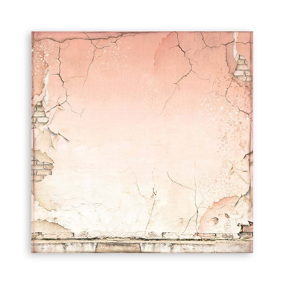 Scrapbookingpapper - House of Roses - Maxi Pad - 19 - Stamperia - Tidformera