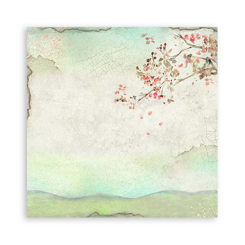 Scrapbookingpapper - House of Roses - Maxi Pad - 18 - Stamperia - Tidformera