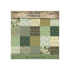Scrapbookingpapper - Idea-ology Palette Collection Green - 1 - Tim Holtz - Tidformera
