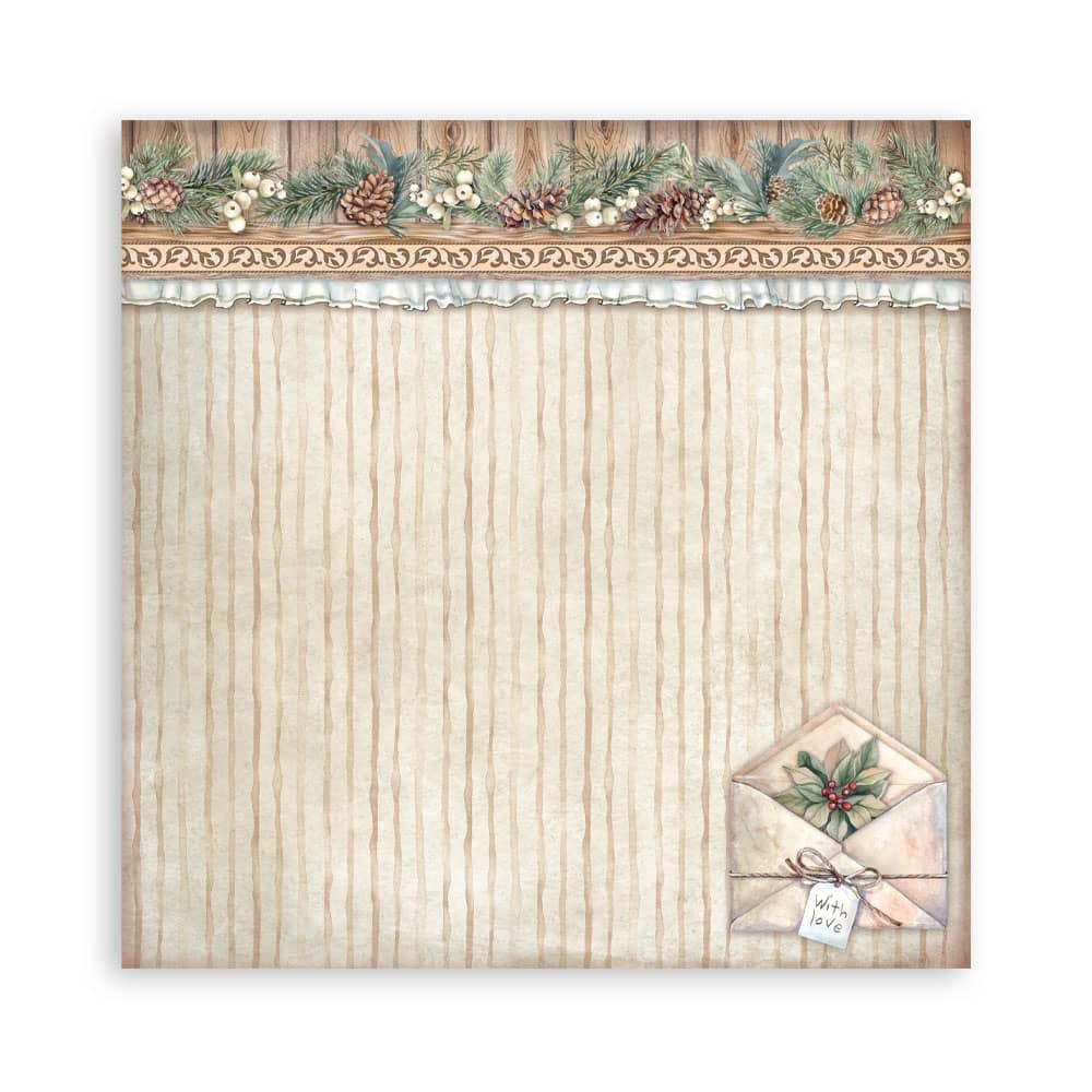 Scrapbookingpapper - The Owl's House - Maxi Pad - 8 - Stamperia - Tidformera