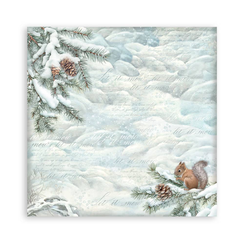 Scrapbookingpapper - The Owl's House - Maxi Pad - 13 - Stamperia - Tidformera