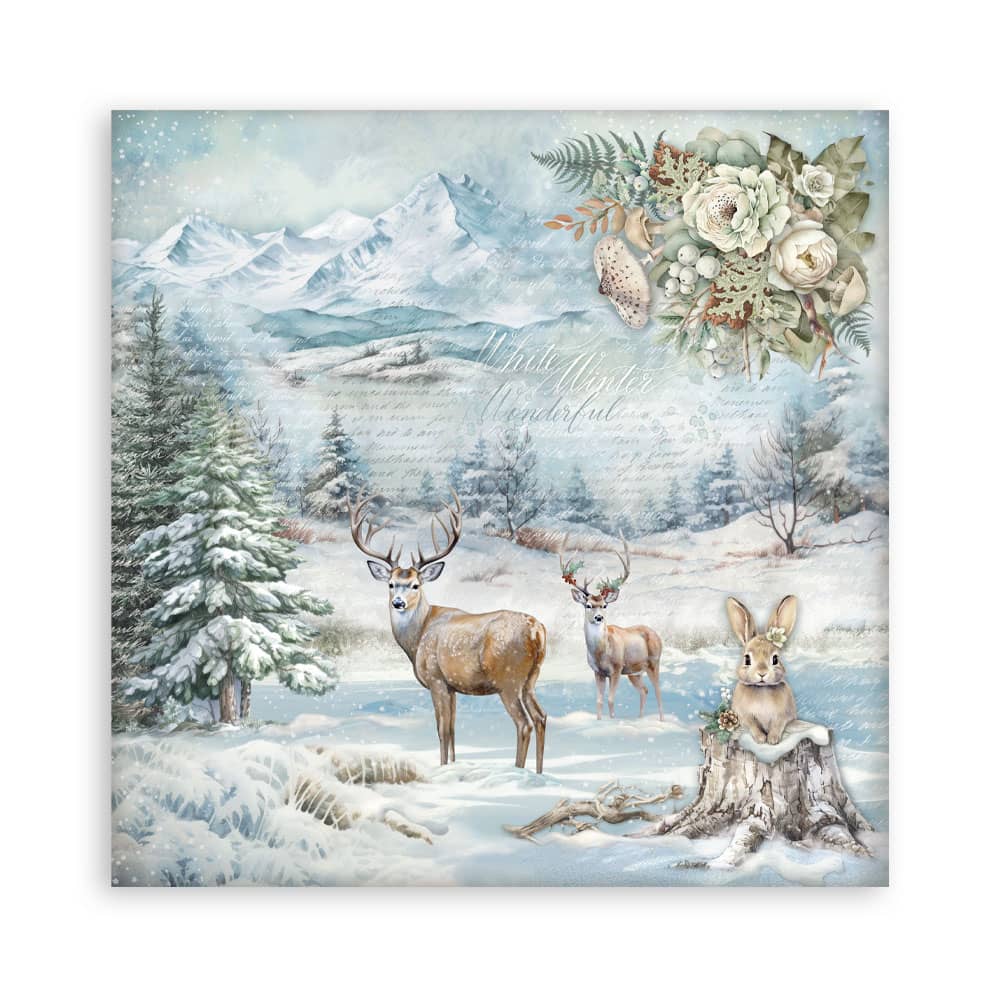 Scrapbookingpapper - The Owl's House - Maxi Pad - 11 - Stamperia - Tidformera