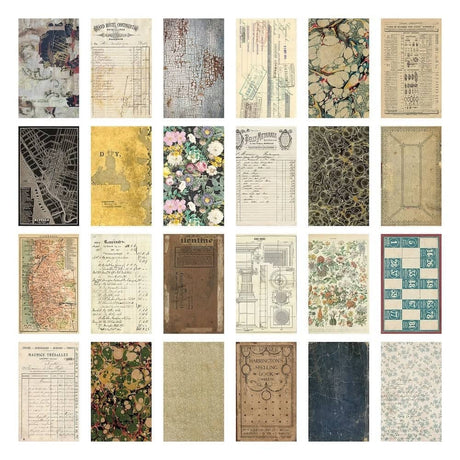Scrapbookingpapper - Tim Holtz Backdrops Volume 2 - 2 - Tim Holtz - Tidformera