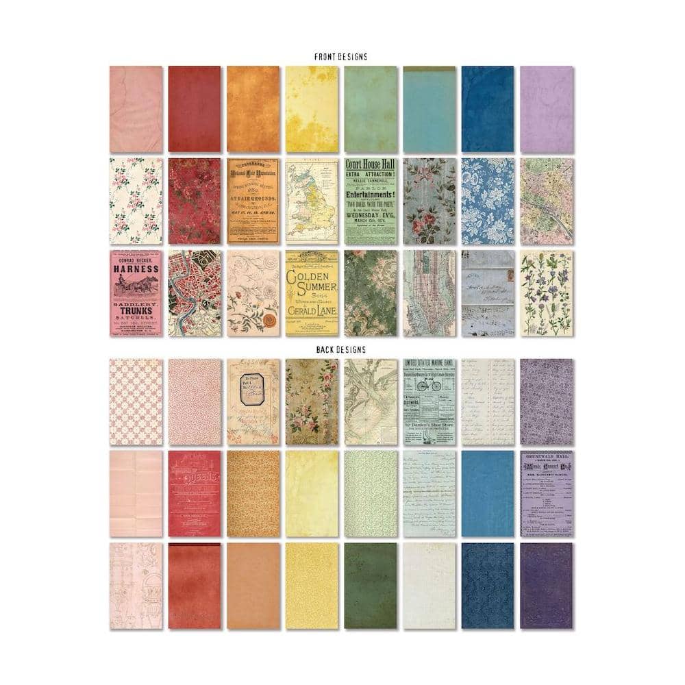 Scrapbookingpapper - Tim Holtz Backdrops Volume 5 - 3 - Tim Holtz - Tidformera