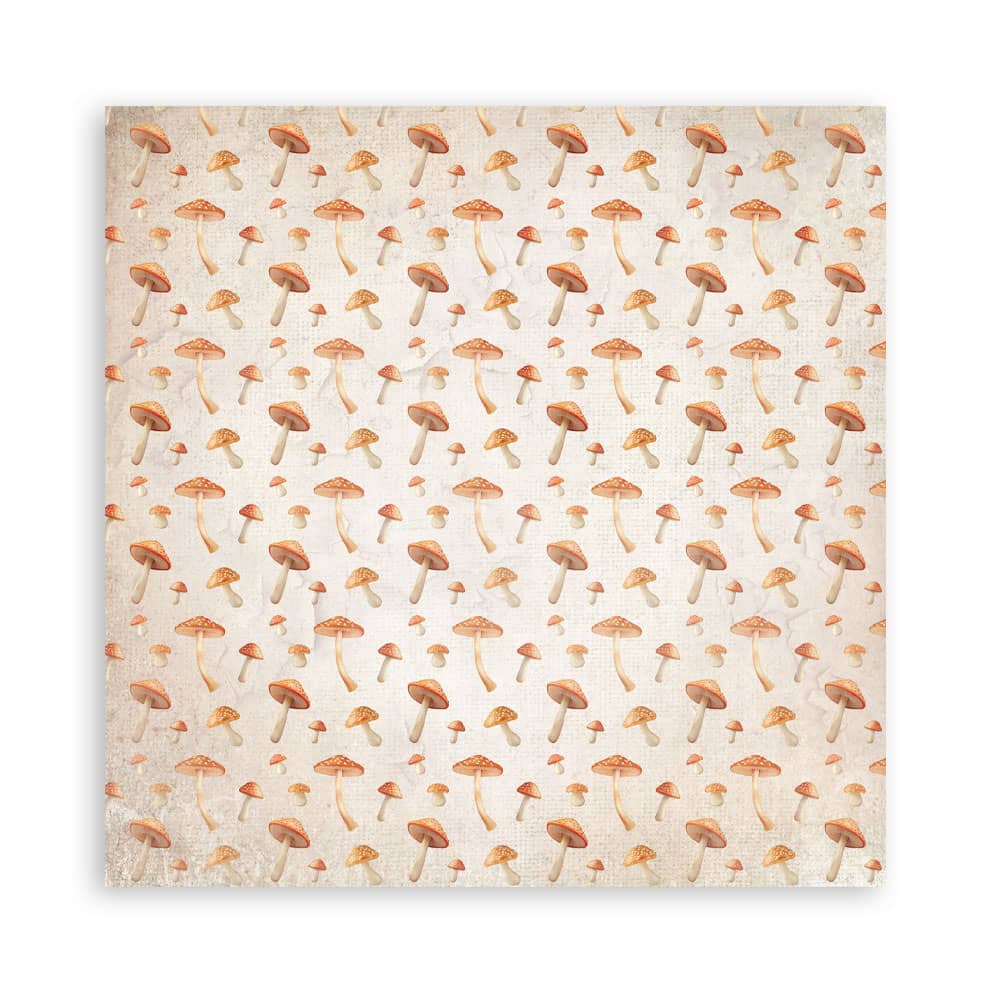 Scrapbookingpapper - Whispering Woods - Maxi Pad - 18 - Stamperia - Tidformera