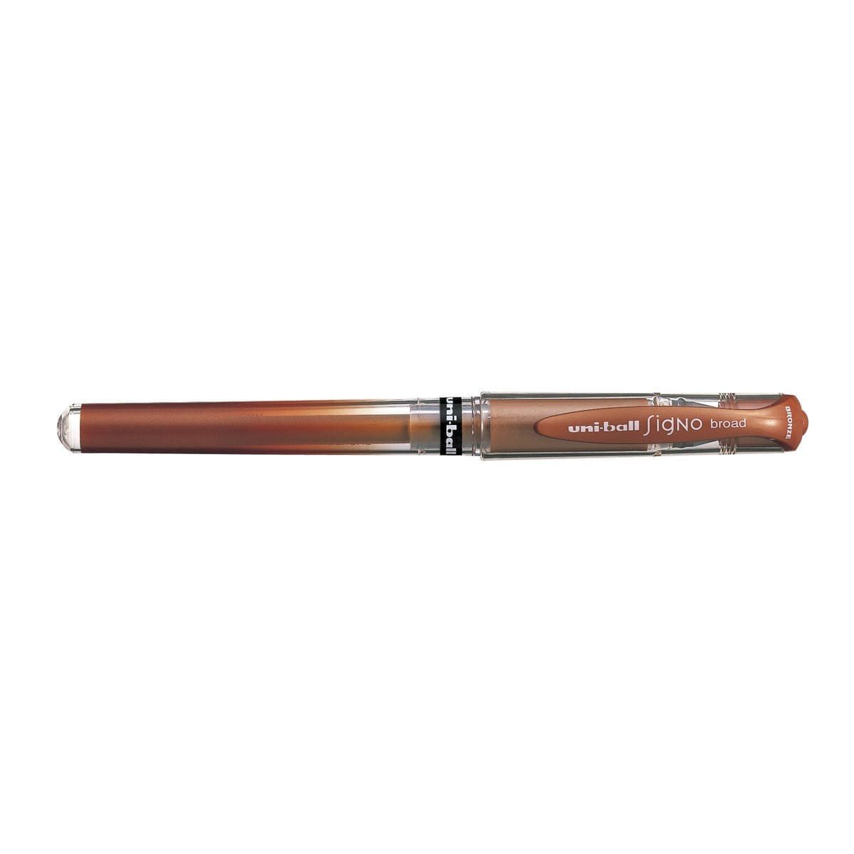 Signo broad Gelpenna rollerball - Bronze - 1 - Uni Mitsubishi Pencil - Tidformera