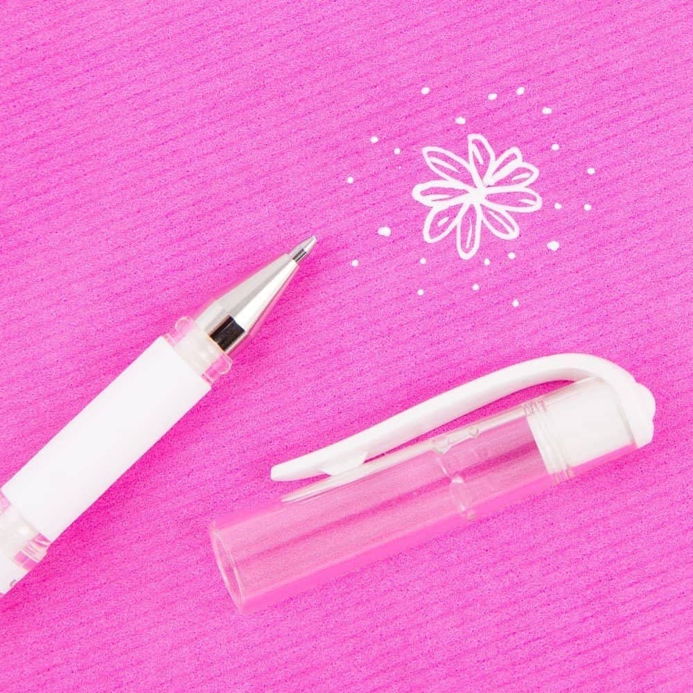 Signo broad Gelpenna rollerball - White - 2 - Uni Mitsubishi Pencil - Tidformera