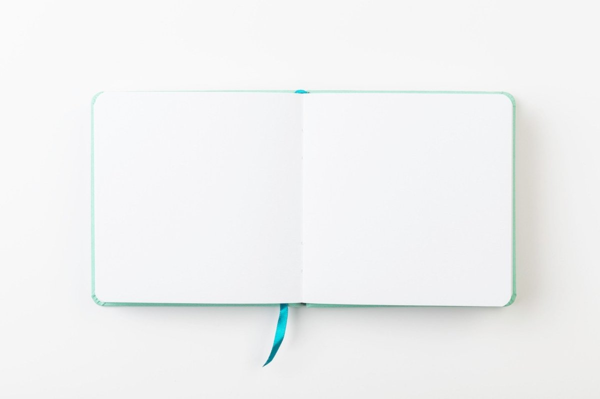 Sketchbook 14 x 14 - Mint green - 3 - Darwi - Tidformera
