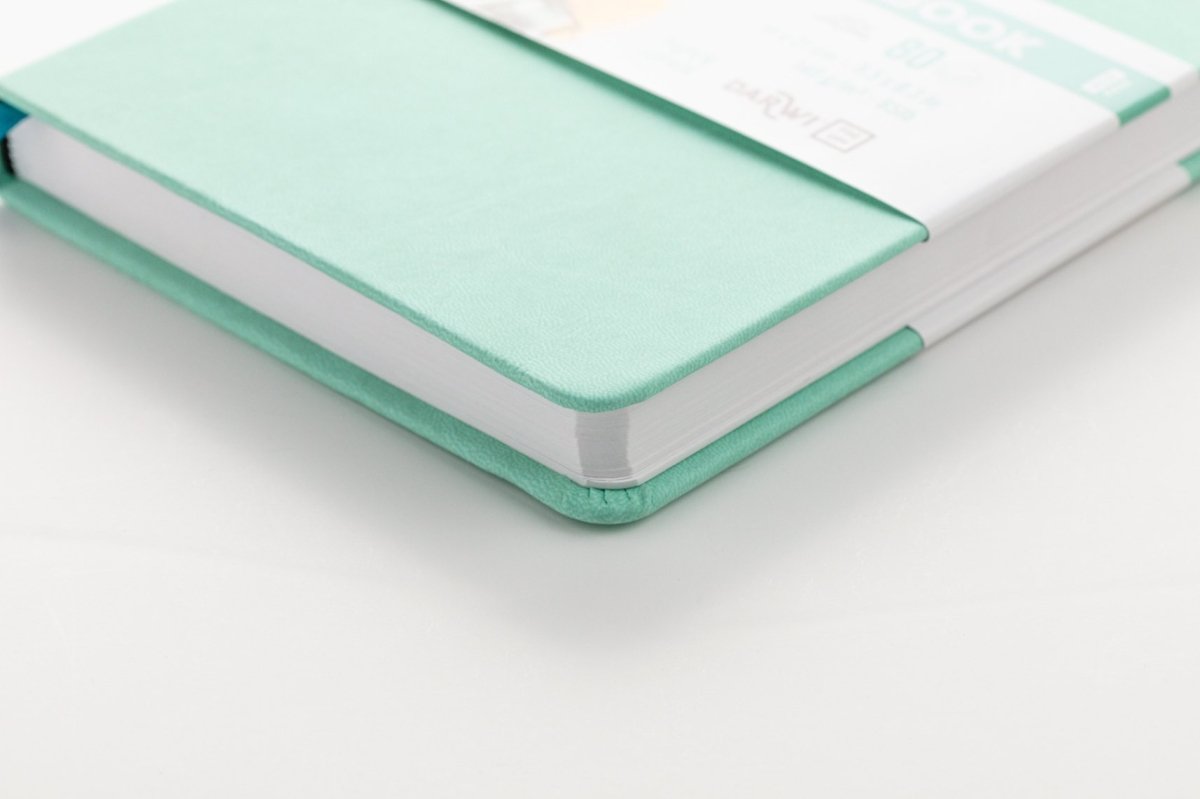 Sketchbook A5 - Mint Green - 6 - Darwi - Tidformera