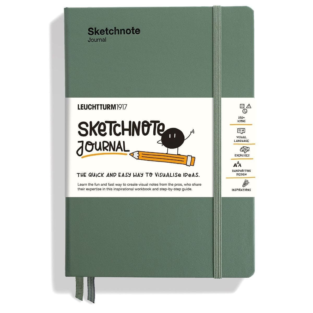 Sketchnote Journal - Olive - 1 - Leuchtturm1917 - Tidformera