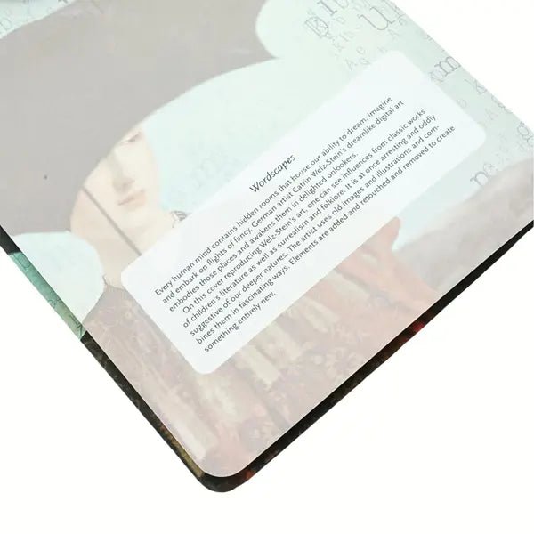 Skrivhäfte Cahier - Free your mind - A5 Linjerad - 5 - Paperblanks - Tidformera