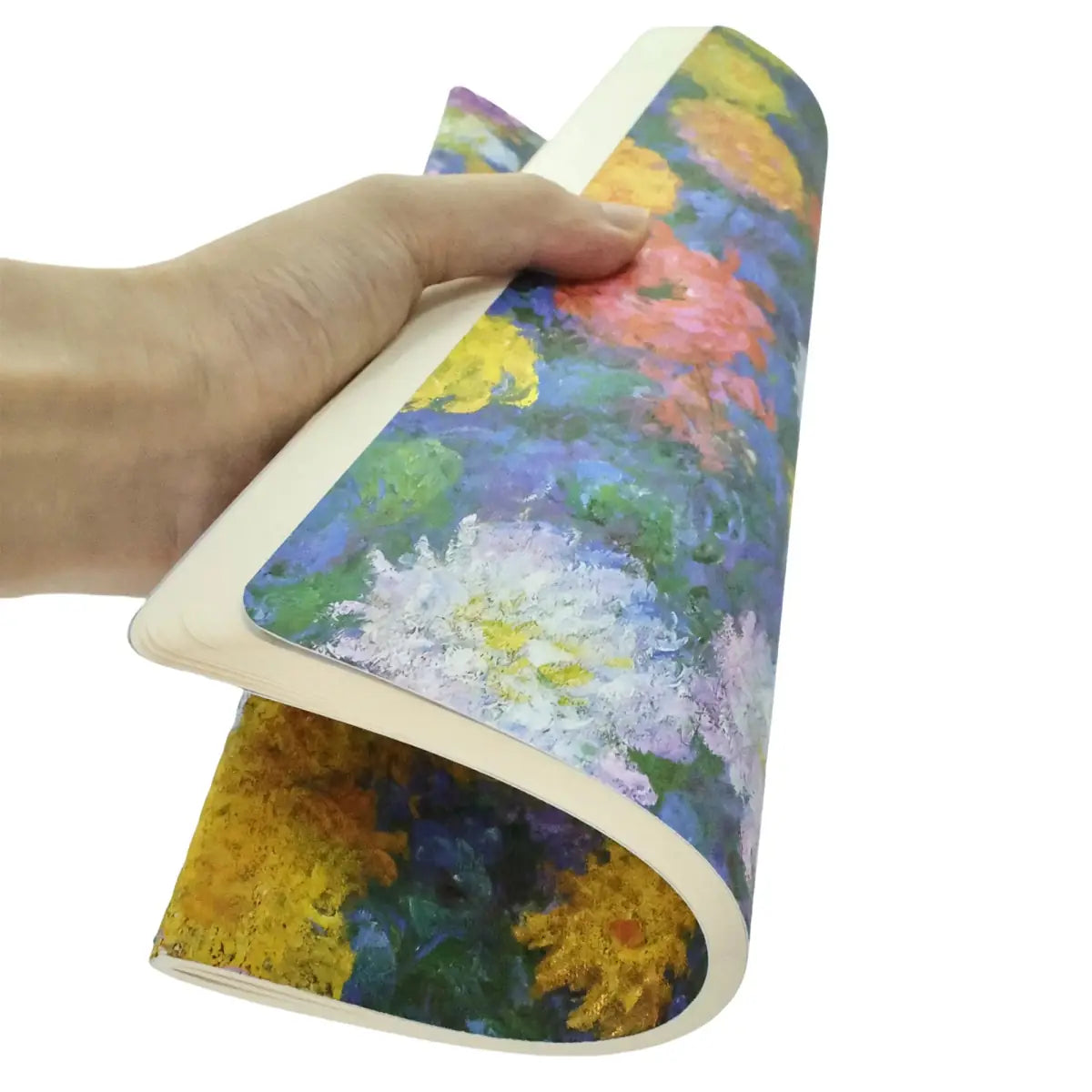 Skrivhäfte Cahier - Monet's Chrysanthemums - A4 Dotted - 2 - Paperblanks - Tidformera