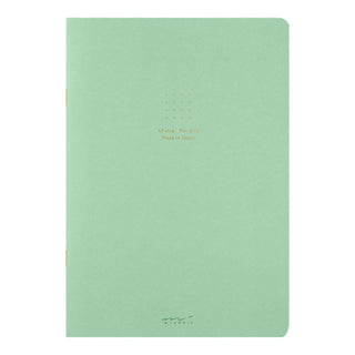 Skrivhäfte Dotted A5 - Green - 1 - Midori - Tidformera