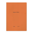 Skrivhäfte - Gantt Chart från Laconic - Ett skrivhäfte i färgen orange. På står Gantt Chart.  Tidformera
